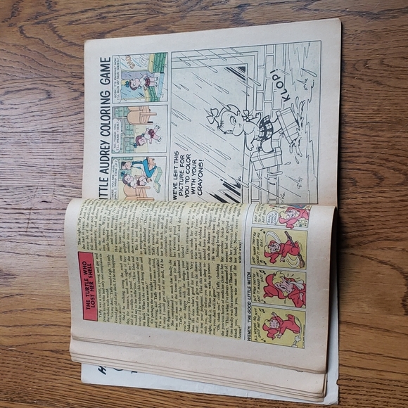 Vintage 60s Little Audrey TV Funtime Vol. 1 No. 1 Harvey Comics Comic Book - Picture 9 of 16